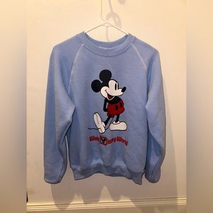 Mickey Mouse Classic Sweatshirt in light blue from Disney.
